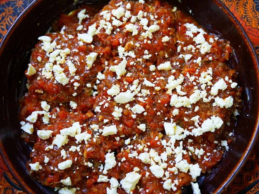 Rezept: Saftige Frikadellen mit Kartoffeln auf kretische Art Bild Nr. 14691 Saftige Frikadellen mit Kartoffeln auf kretische Art - Rezept - Bild Nr. 14691