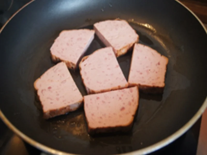 Gebräunter Leberkäs mit Möhrenblüten-Kohlrabi-Gemüse - Rezept - Bild Nr. 14692