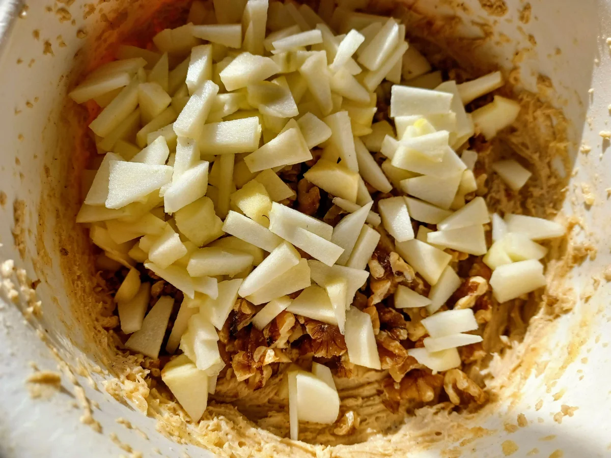 Rezept: Apfelkuchen mit Walnüssen Bild Nr. 14696 Apfelkuchen mit Walnüssen - Rezept - Bild Nr. 14696