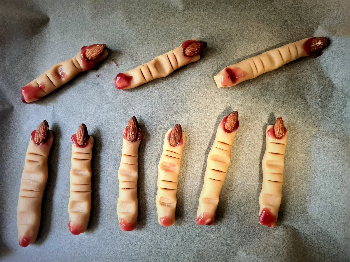 Rezept: Halloween Finger Bild Nr. 14691 Halloween Finger - Rezept - Bild Nr. 14691