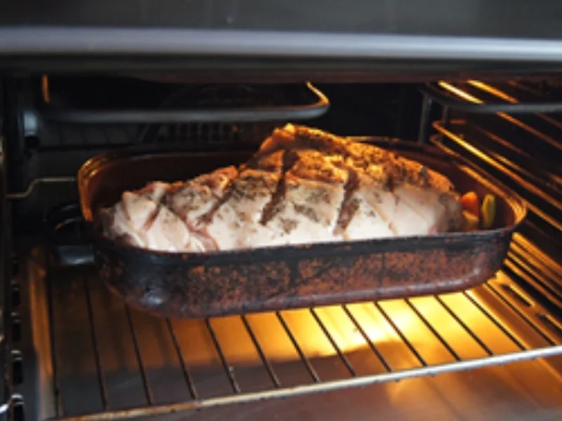 Spanferkel mit Sauce, Sauerkraut und Servietten Knödel - Rezept - Bild Nr. 10