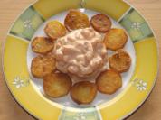 Pikanter Krabbencocktail mit gebratenen Kartoffeltalern - Rezept - Bild Nr. 2