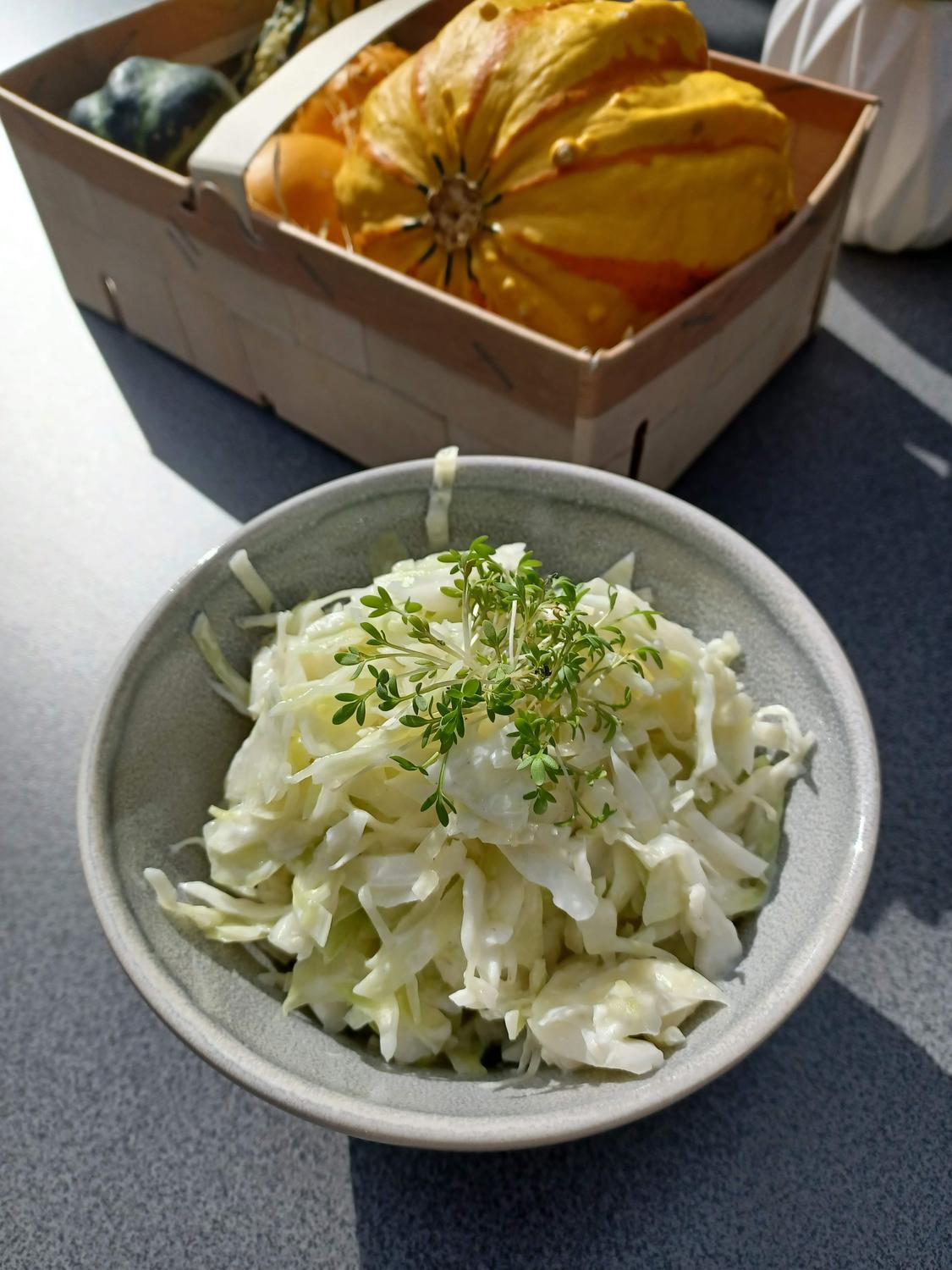 Einfacher Weißkohl -Salat - Rezept mit Bild - kochbar.de