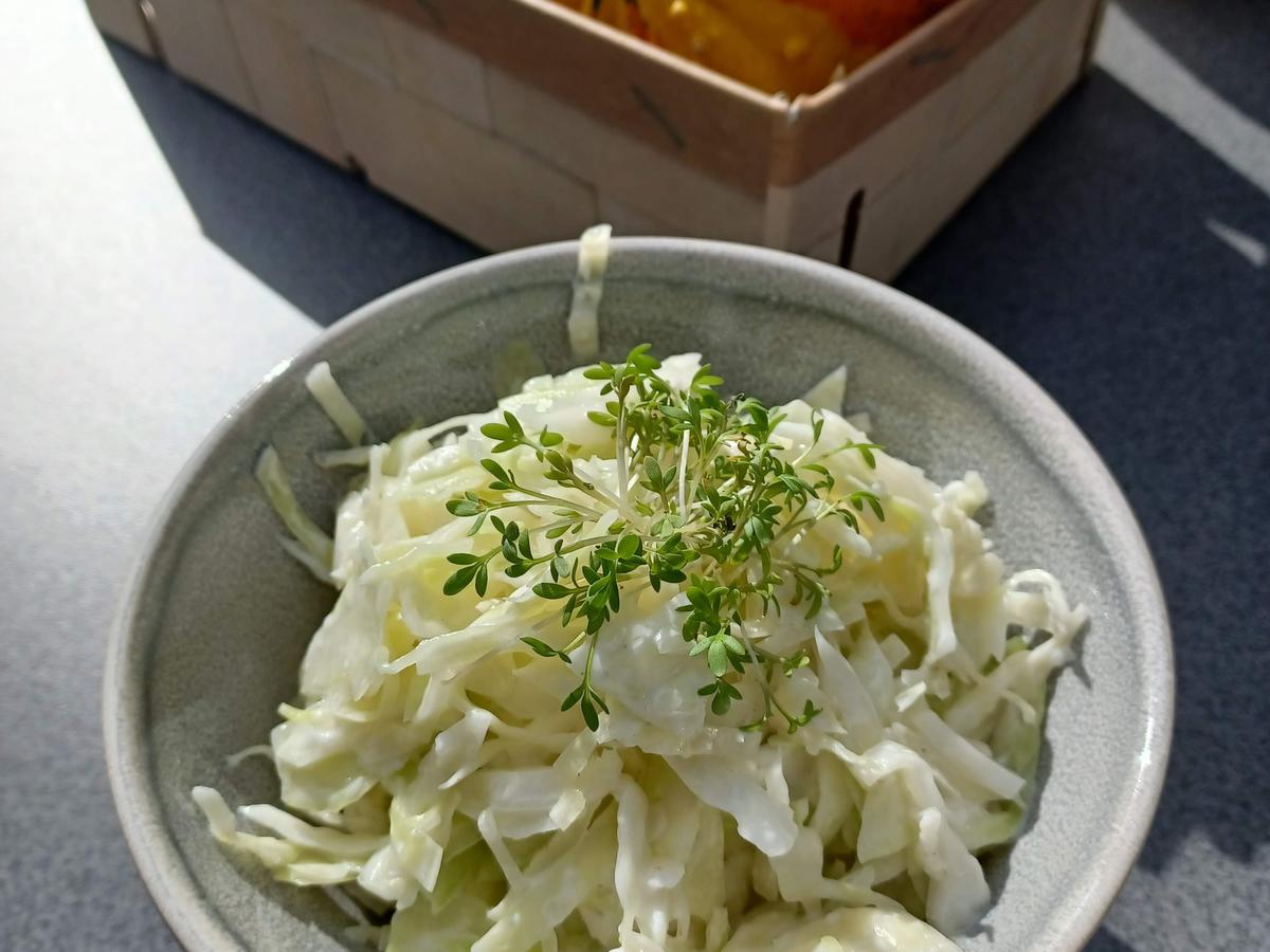 Einfacher Weißkohl -Salat - Rezept mit Bild - kochbar.de