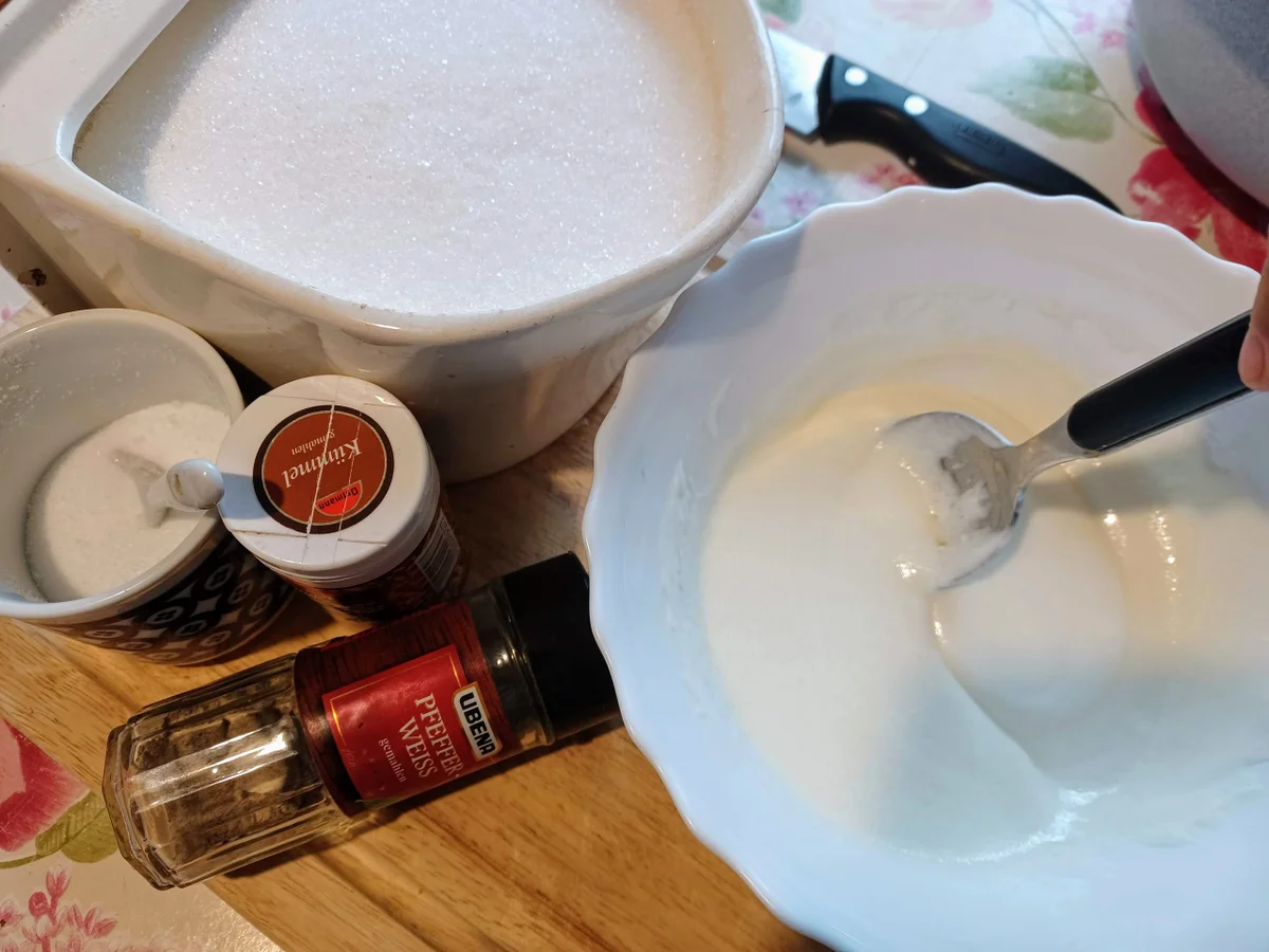 Einfacher Weißkohl -Salat - Rezept - Bild Nr. 14694