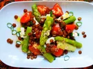 Linsensalat mit grünem Spargel und Feta - Rezept - Bild Nr. 14689