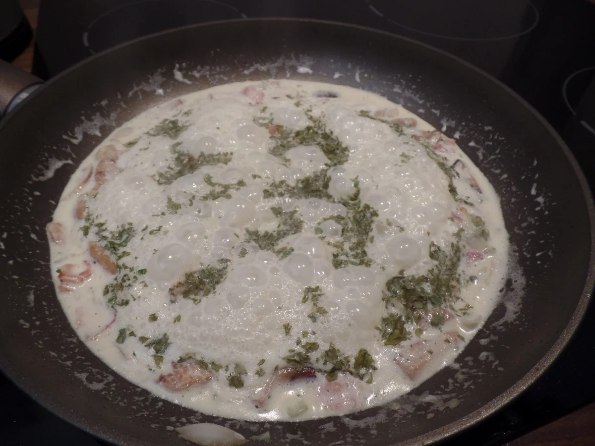 Rezept: Pilz-Nudeln Bild Nr. 14696 Pilz-Nudeln - Rezept - Bild Nr. 14696