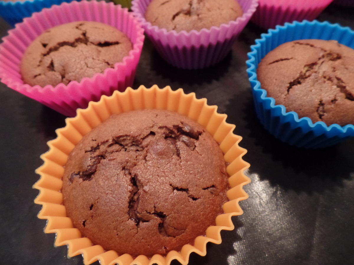 Schokoladen-Marzipan-Muffins - Rezept - Bild Nr. 14696