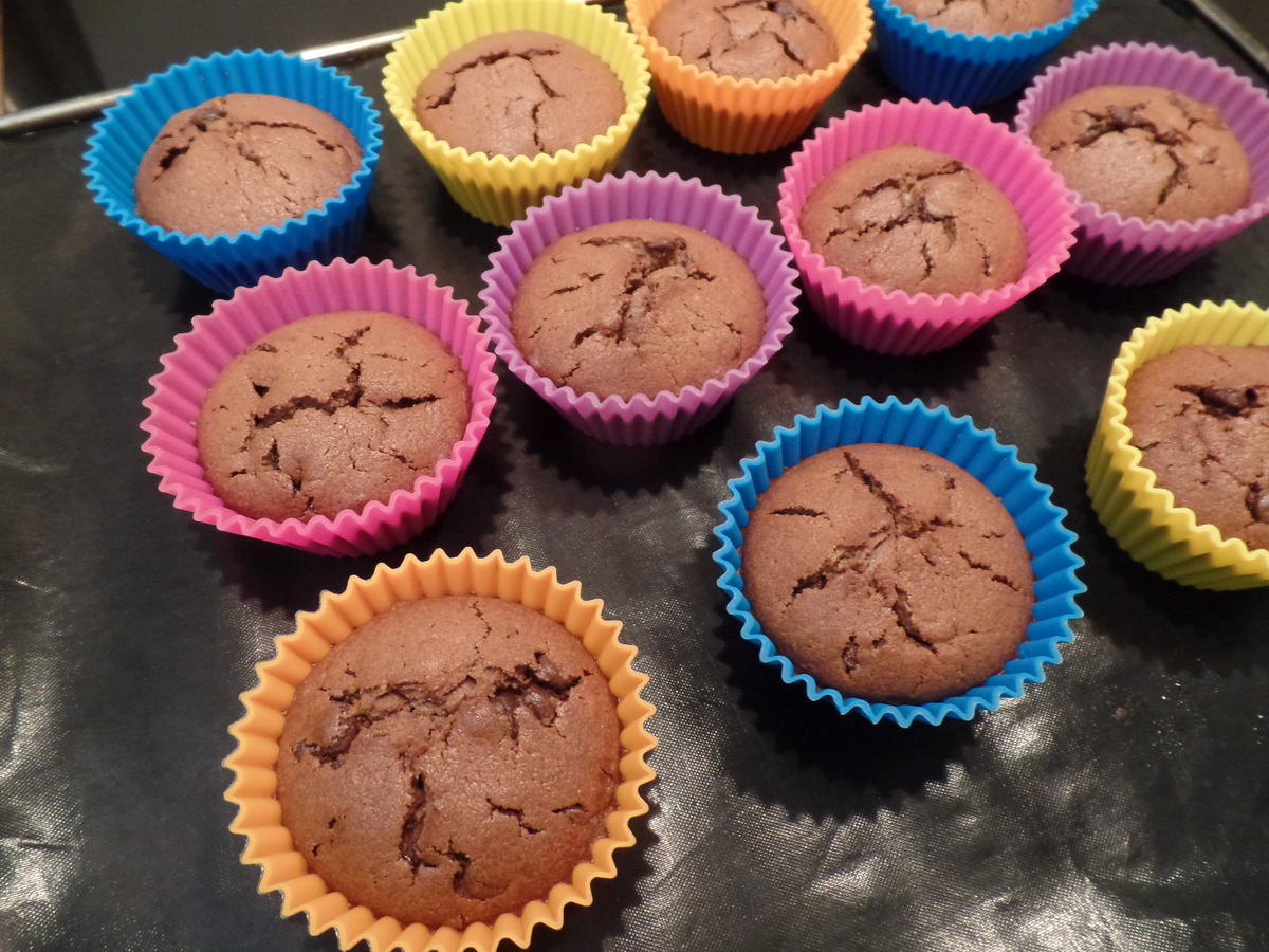 Schokoladen-Marzipan-Muffins - Rezept - Bild Nr. 14697