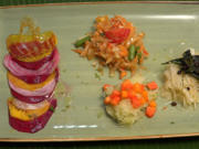 Som Tam Papaya-Salat und Bete-Carpaccio - Rezept - Bild Nr. 2