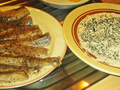 Knusper-Matjes mit sahnigen Porree-Kartoffeln - Rezept - Bild Nr. 14691