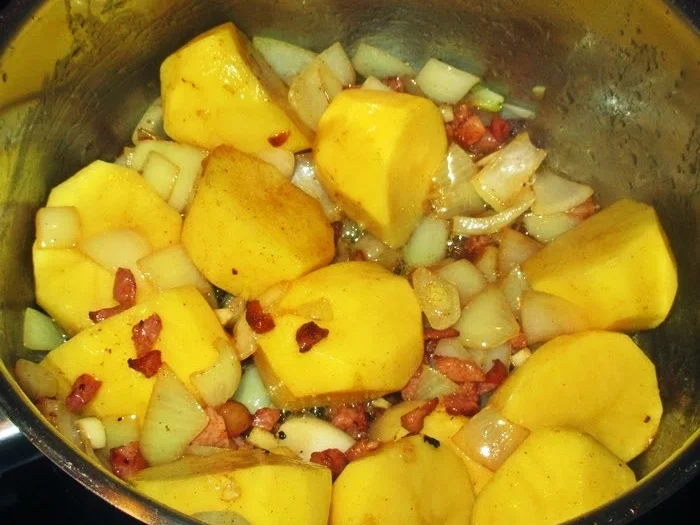 Knusper-Matjes mit sahnigen Porree-Kartoffeln - Rezept - Bild Nr. 14694