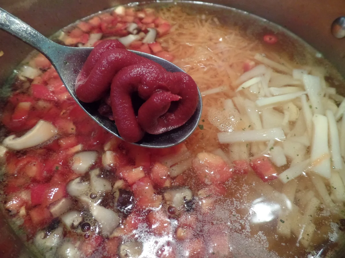 Rezept: Sauer-Scharf-Suppe Bild Nr. 14705 Sauer-Scharf-Suppe - Rezept - Bild Nr. 14705