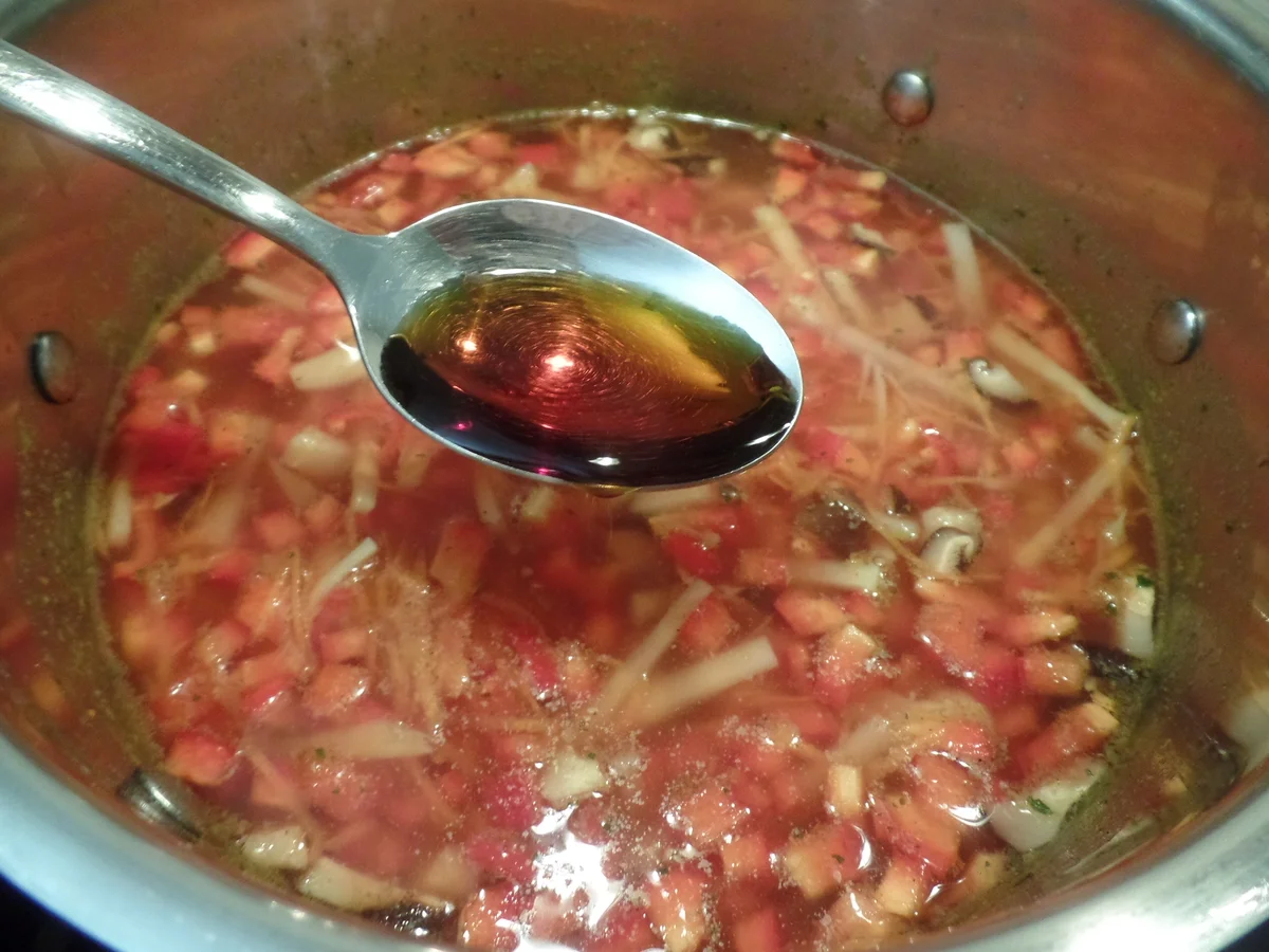 Rezept: Sauer-Scharf-Suppe Bild Nr. 14707 Sauer-Scharf-Suppe - Rezept - Bild Nr. 14707