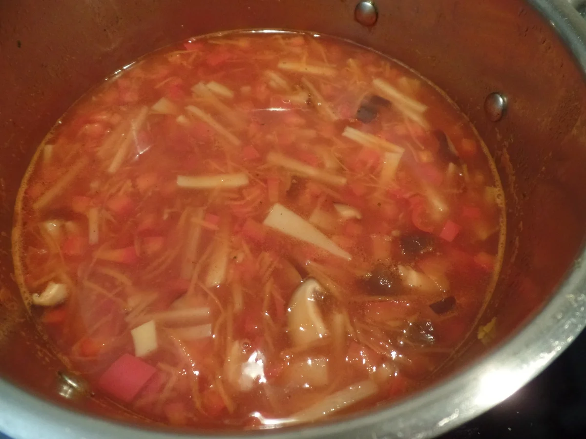 Rezept: Sauer-Scharf-Suppe Bild Nr. 14708 Sauer-Scharf-Suppe - Rezept - Bild Nr. 14708