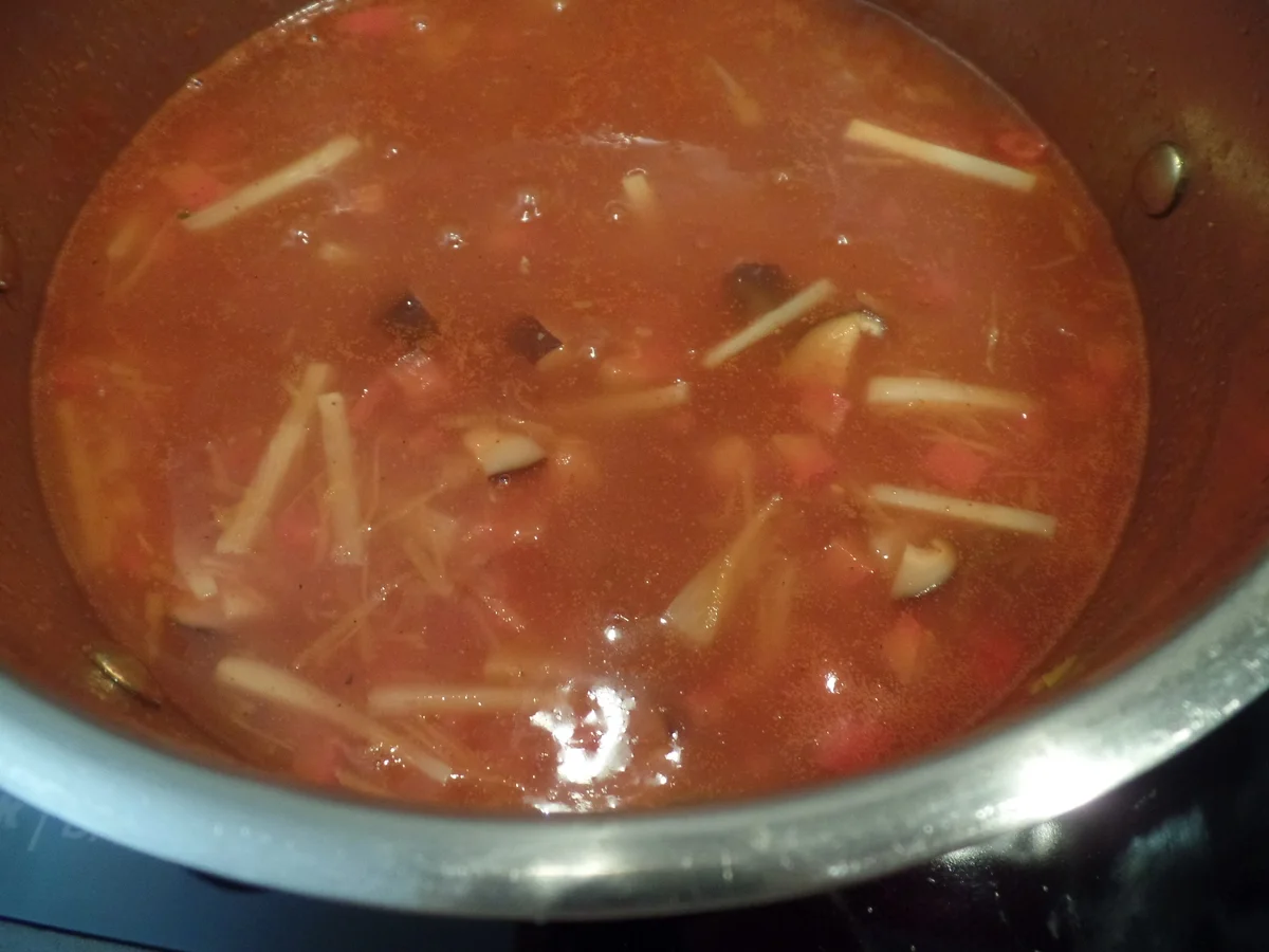 Rezept: Sauer-Scharf-Suppe Bild Nr. 14711 Sauer-Scharf-Suppe - Rezept - Bild Nr. 14711