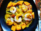 Garnelen mit grünem Spargel und Mango - Rezept - Bild Nr. 2