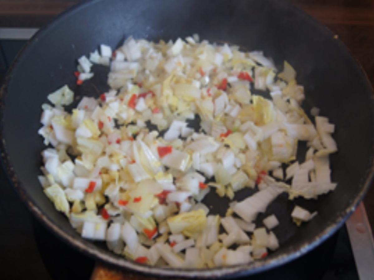 Herzhafte Steinpilzpfanne mit Servietten Knödeln - Rezept - Bild Nr. 14704