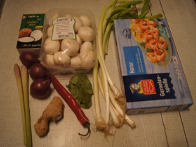 Garnelen-Chili-Suppe nach thailändischer Art - Rezept - Bild Nr. 3