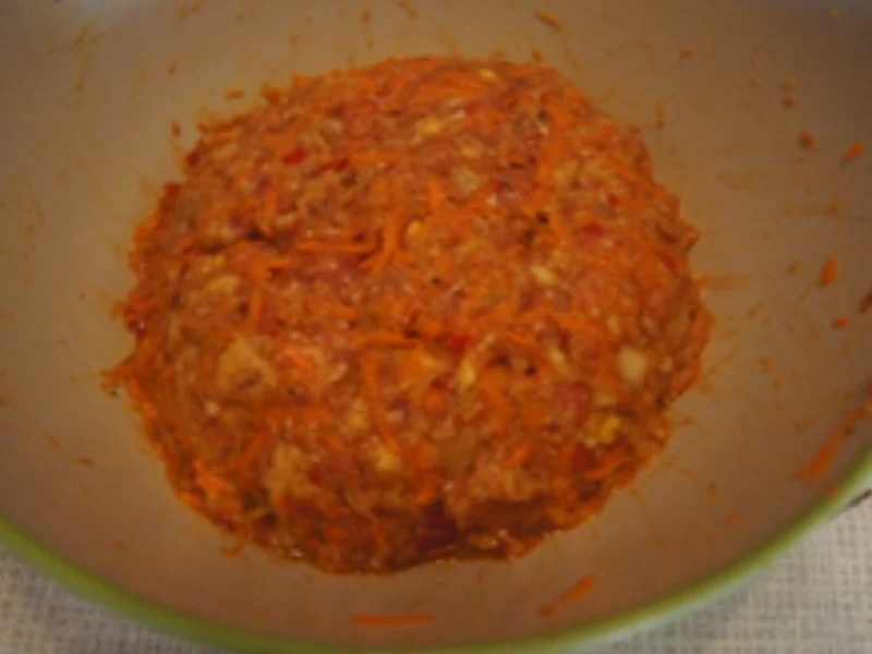 Frittierter Blumenkohl im Bierteig mit Möhrenbuletten und Kartoffelstampf - Rezept - Bild Nr. 14710