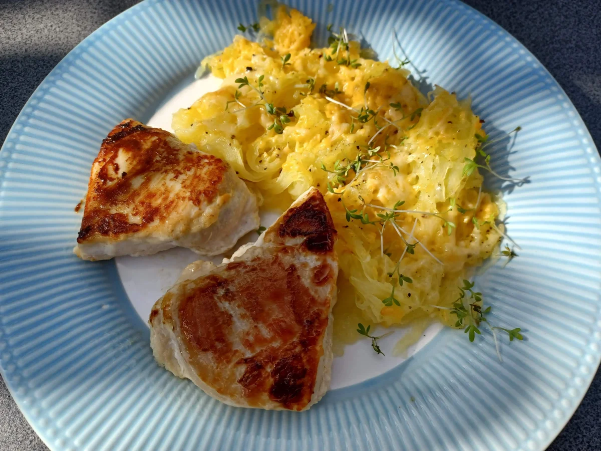 Spaghettikürbis - Kürbisspaghetti - Rezept - Bild Nr. 14699