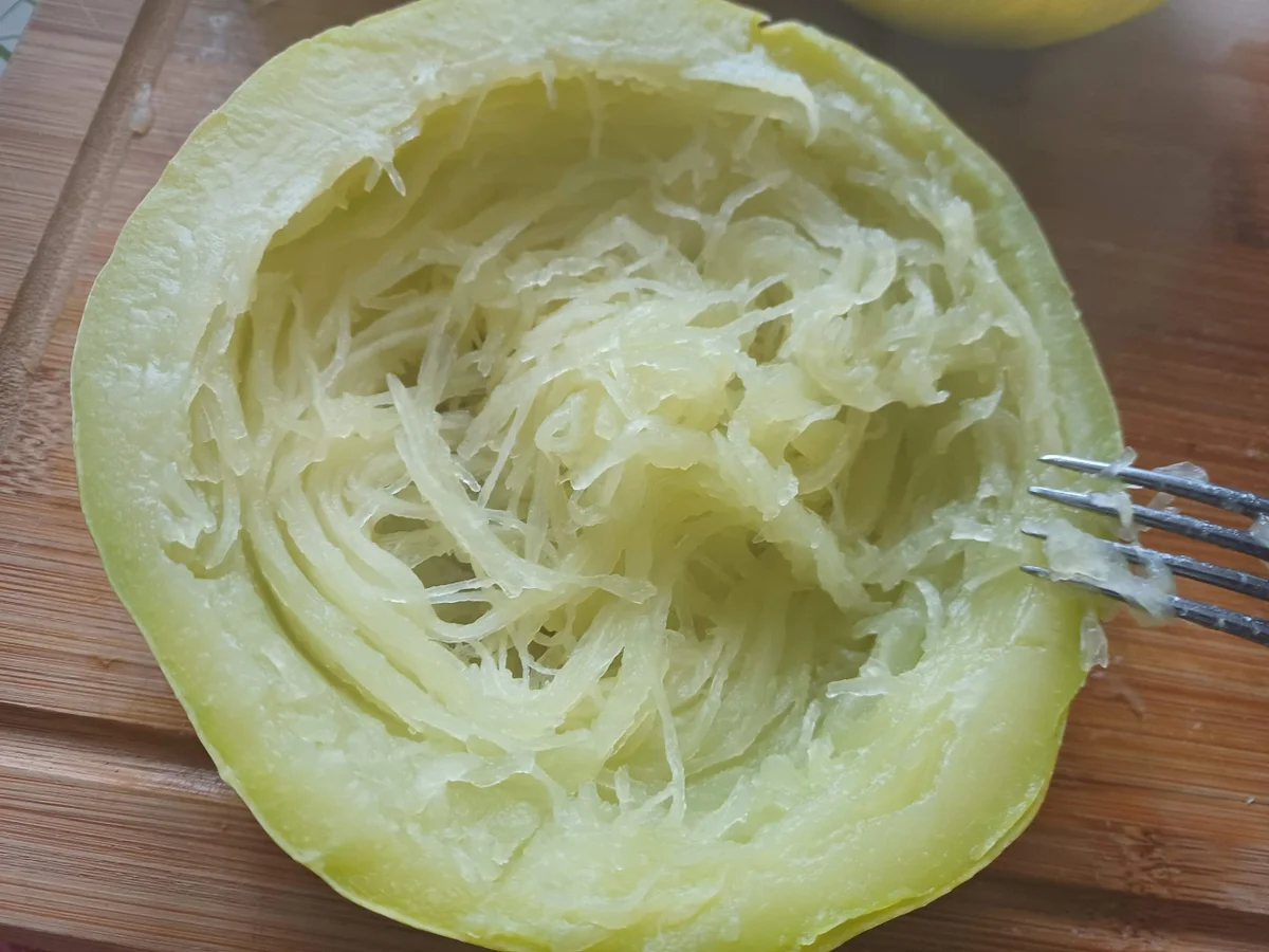 Spaghettikürbis - Kürbisspaghetti - Rezept - Bild Nr. 14706