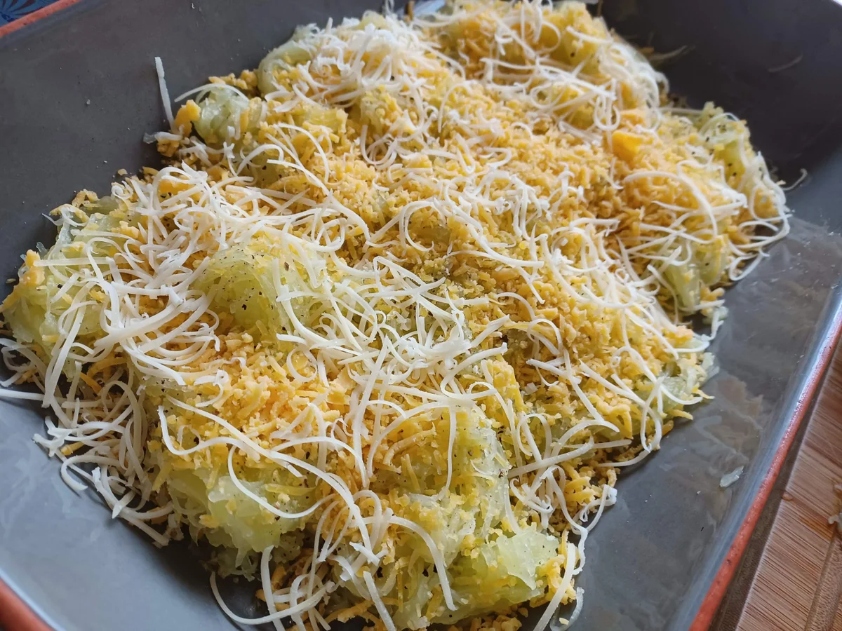 Spaghettikürbis - Kürbisspaghetti - Rezept - Bild Nr. 14708