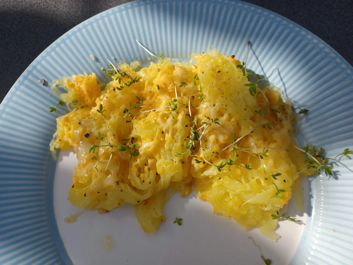 Spaghettikürbis - Kürbisspaghetti - Rezept - Bild Nr. 14709