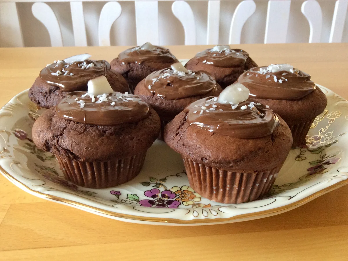 Rezept: Schoko-Kokos-Muffins Bild Nr. 14698 Schoko-Kokos-Muffins - Rezept - Bild Nr. 14698
