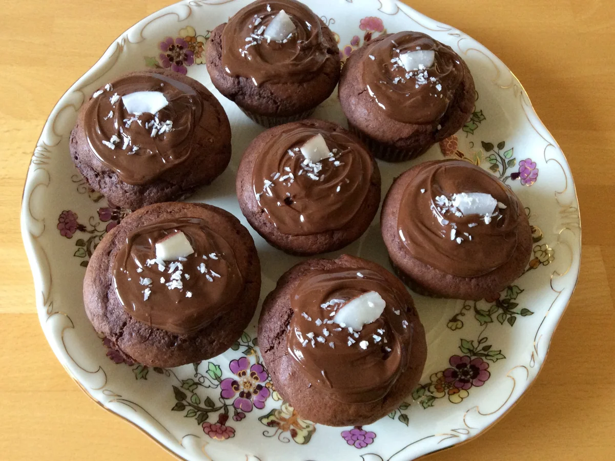 Rezept: Schoko-Kokos-Muffins Bild Nr. 14701 Schoko-Kokos-Muffins - Rezept - Bild Nr. 14701