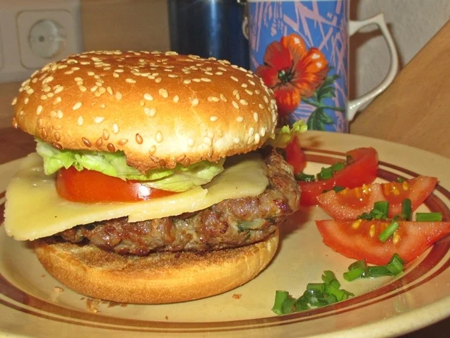 Rezept: Meine würzigen Hamburger Bild Nr. 14699 Meine würzigen Hamburger - Rezept - Bild Nr. 14699