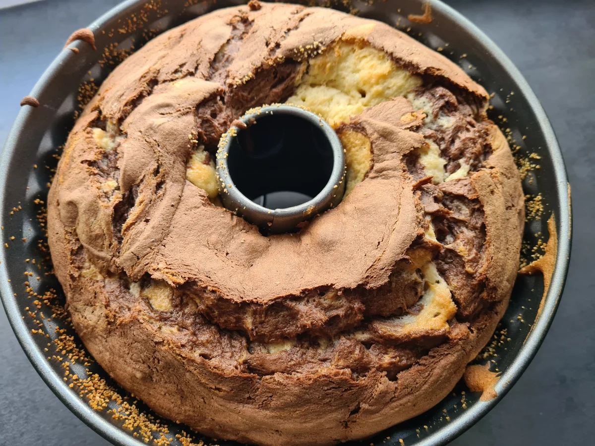 Rezept: Marmorkuchen mit Nutella Bild Nr. 4 Marmorkuchen mit Nutella - Rezept - Bild Nr. 4