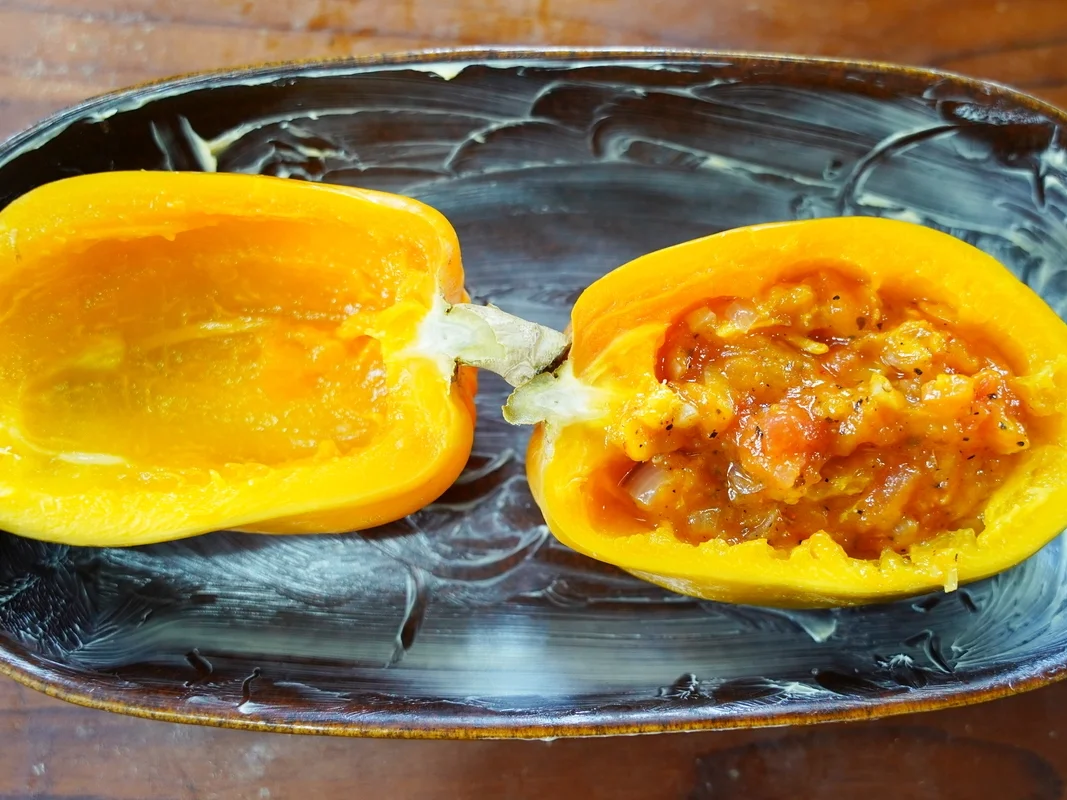 Gebackene Papaya – Baked pawpaw - Rezept - Bild Nr. 14701