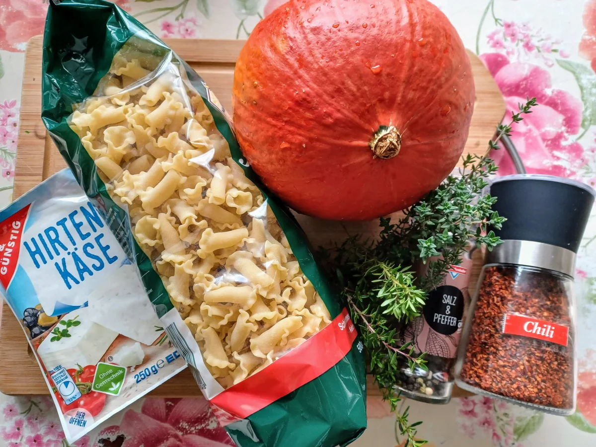 Nudelpfanne mit Hokkaido Kürbis - Rezept - Bild Nr. 14701