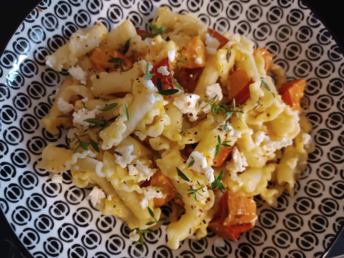 Nudelpfanne mit Hokkaido Kürbis - Rezept - Bild Nr. 14713