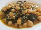 Garbanzos con espinaca - Kichererbsen mit Spinat - Rezept - Bild Nr. 2