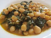 Garbanzos con espinaca - Kichererbsen mit Spinat - Rezept - Bild Nr. 2