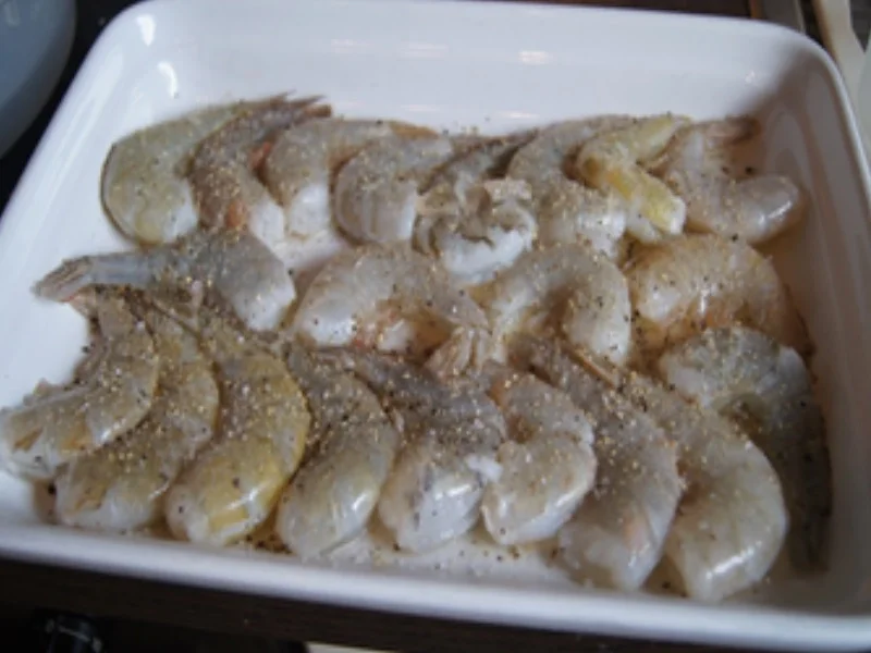 Riesen-Garnelen auf roten Curry-Paprika-Pfannengemüse - Rezept - Bild Nr. 15