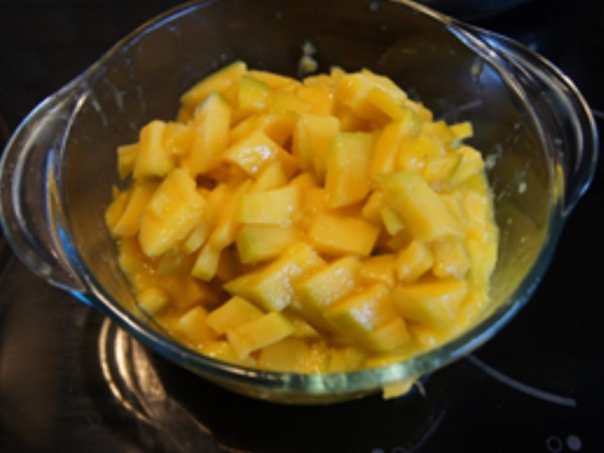 Rotkohl süß-sauer mit Mango - Rezept - Bild Nr. 14709