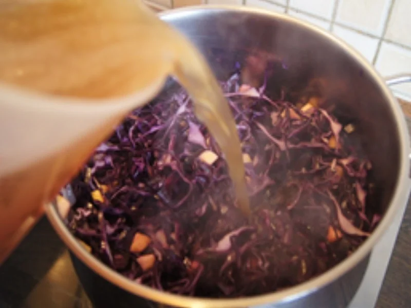 Rotkohl süß-sauer mit Mango - Rezept - Bild Nr. 14712