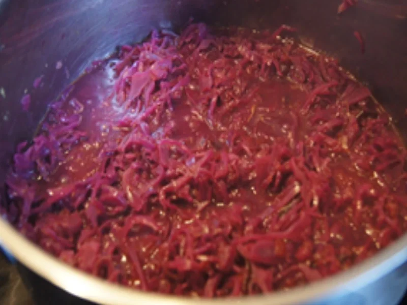 Rotkohl süß-sauer mit Mango - Rezept - Bild Nr. 14714