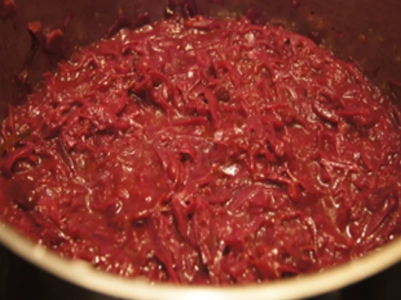 Rotkohl süß-sauer mit Mango - Rezept - Bild Nr. 14717