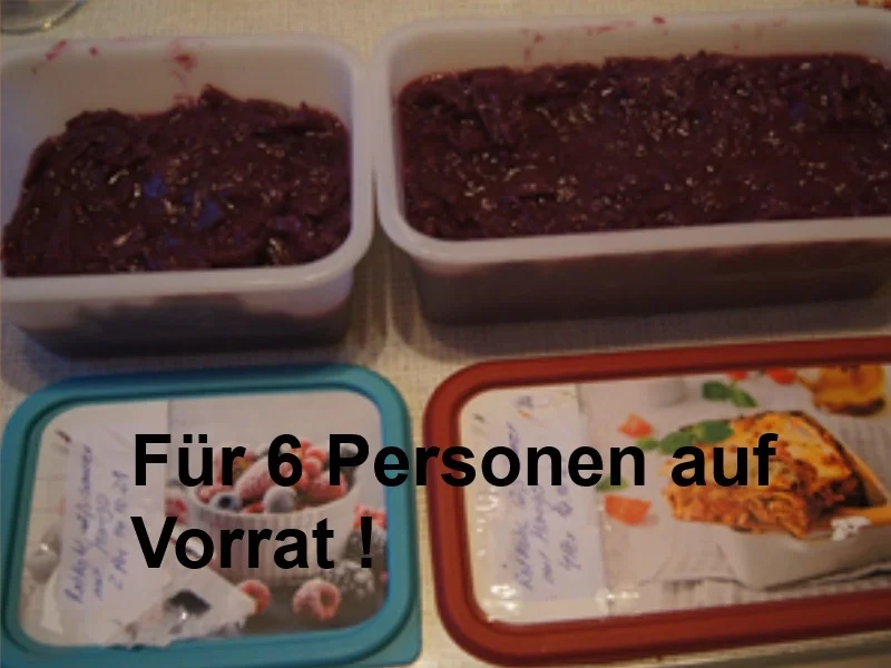 Rotkohl süß-sauer mit Mango - Rezept - Bild Nr. 14719