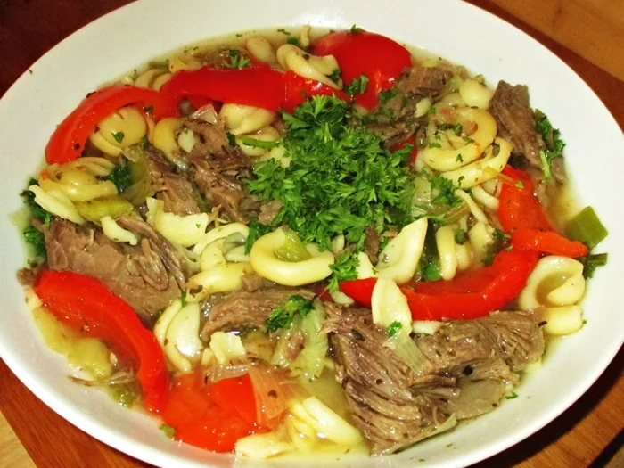 Paprika-Porree-Suppentopf - Rezept - Bild Nr. 14704