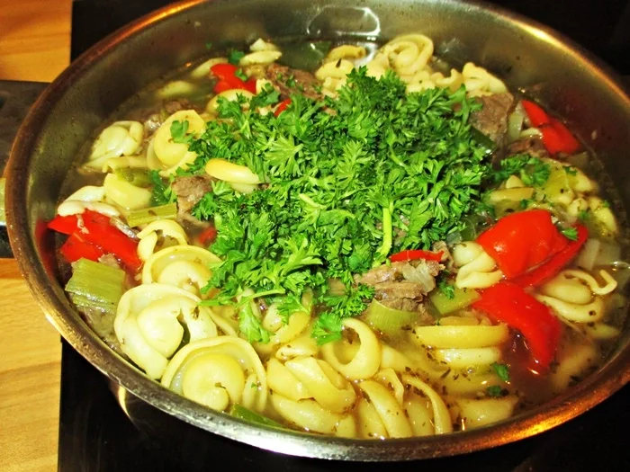 Paprika-Porree-Suppentopf - Rezept - Bild Nr. 14705