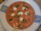Rote-Bete-Suppe mit Fleischwurst und Wachteleiern - Rezept - Bild Nr. 14707