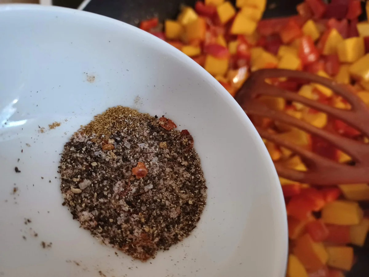 Buntes Kürbis - Zucchini - Gemüse zur kb Challenge Oktober 2021 - Rezept - Bild Nr. 14734