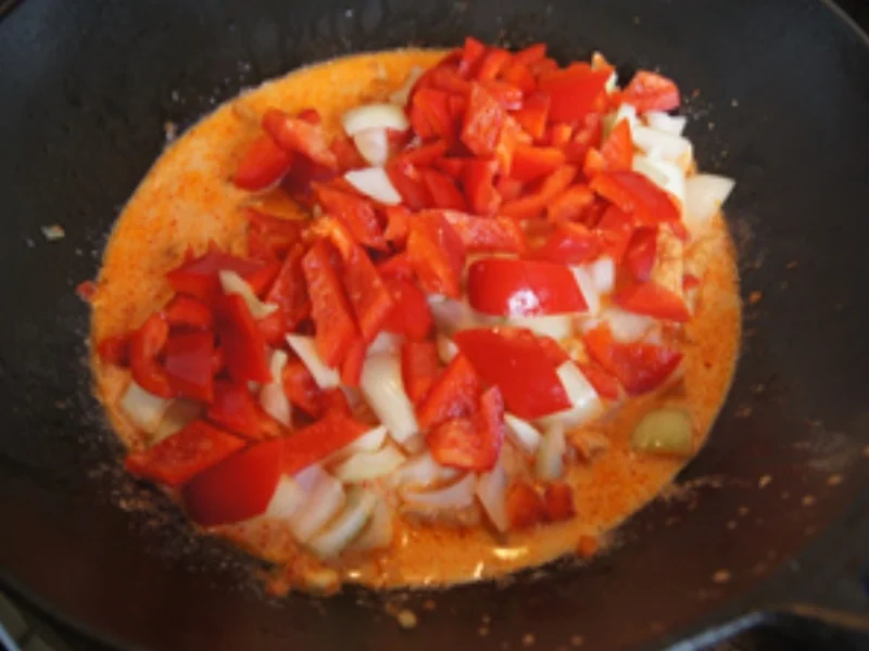 Curry-Putenbrust-Paprika-Wok mit Basmatireis - Rezept - Bild Nr. 14766