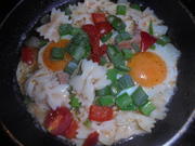 Omelette mit "Gemüse-Farfalle" - Rezept - Bild Nr. 14886