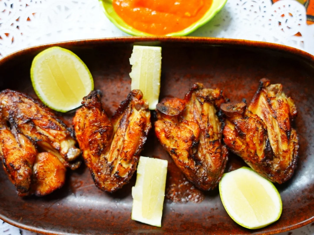 Karibische, knusprige Hühnerflügel - Rezept - Bild Nr. 14753